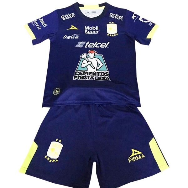 Camisetas Club León Tercera equipo Niño 2019-20 Azul